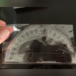 Clear Protractor